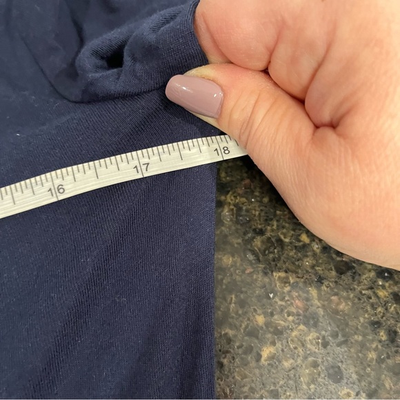 NWOT PLACE by Childrens Place Navy Long Sleeve Girls Skater Uniform School Dress - Picture 5 of 8